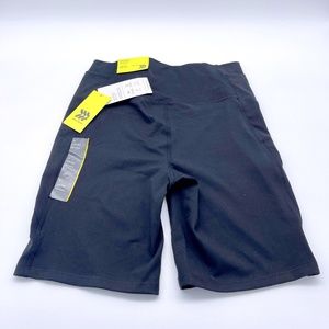 All in Motion (Target) High-Rise Bike shorts Black Sz Small (Sm) NWT